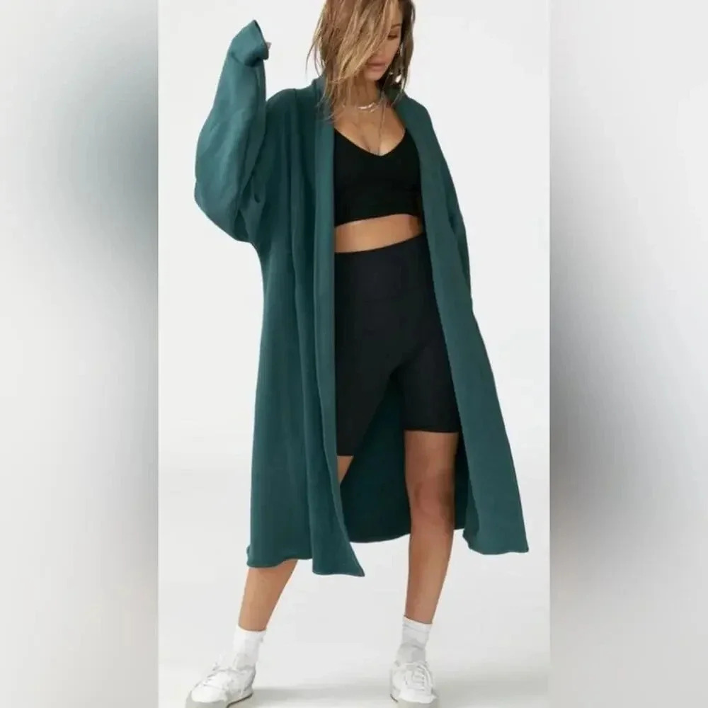 Joah Brown Etoile Cardigan Jade Green ONE SIZE